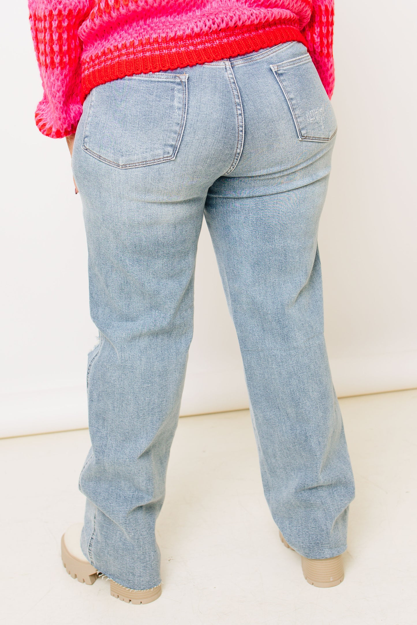Judy Blue - High Waisted Rigid Magic Straight Jeans (0-24W)