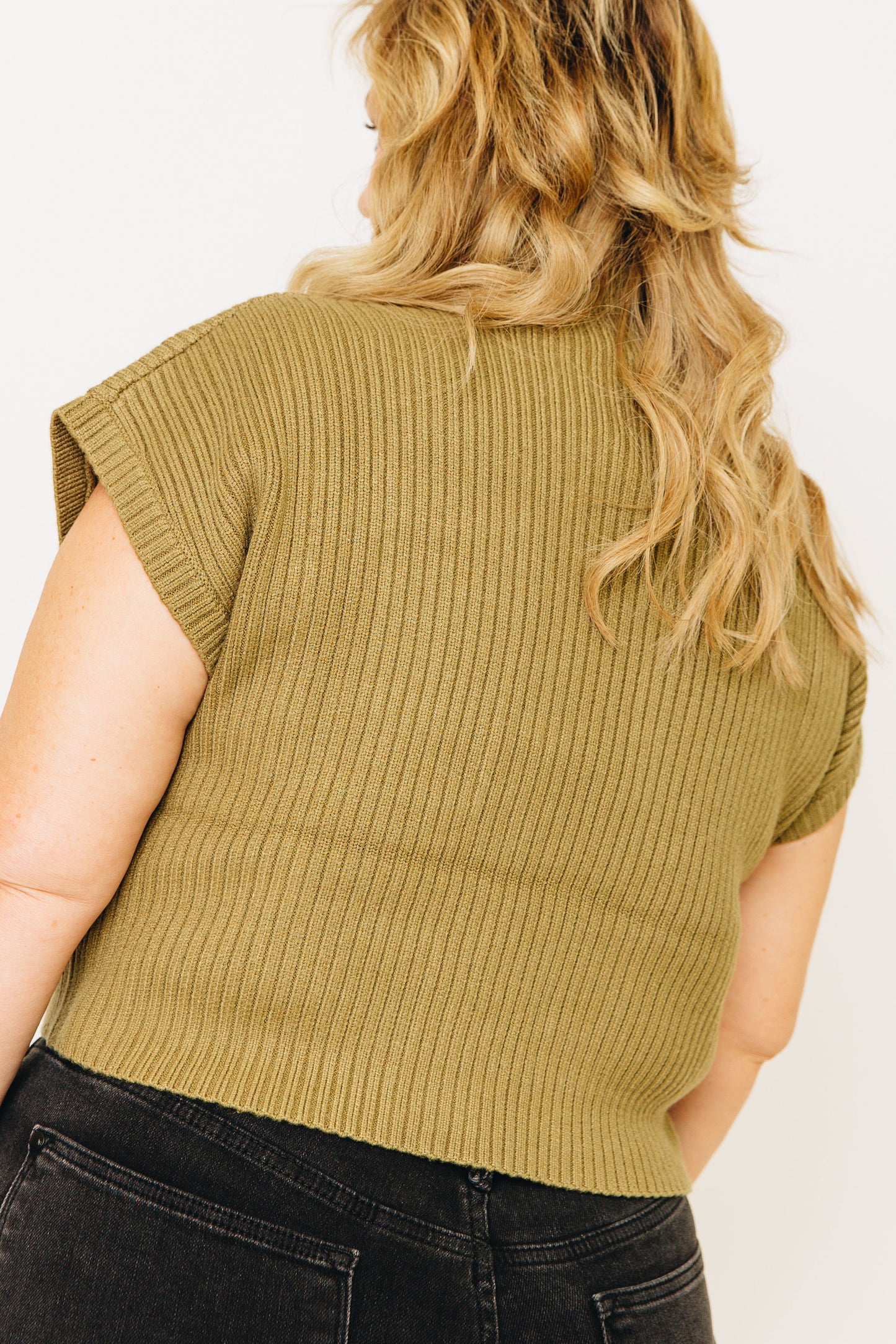 Luxe Knit Mock Neck Sweater Top (S-2XL)