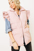 Ivy Exclusive - Ruffle Sleeve Vest In Pink (S-3XL)