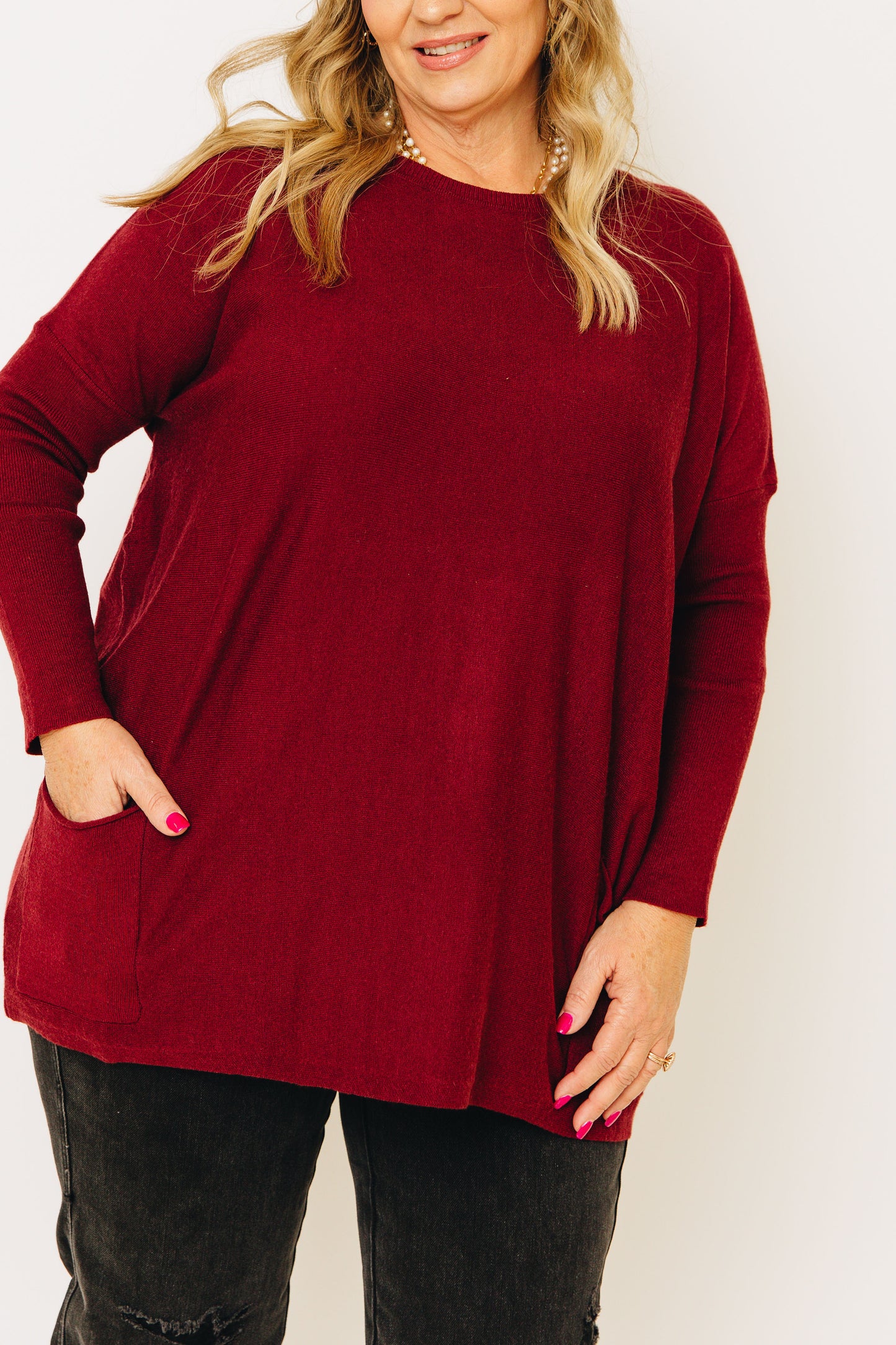 Room To Breathe Oversized Sweater (S-3XL)