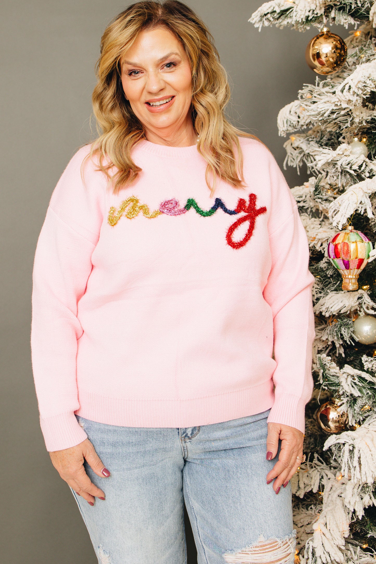 Merry Moments Graphic Sweater (S-3XL)