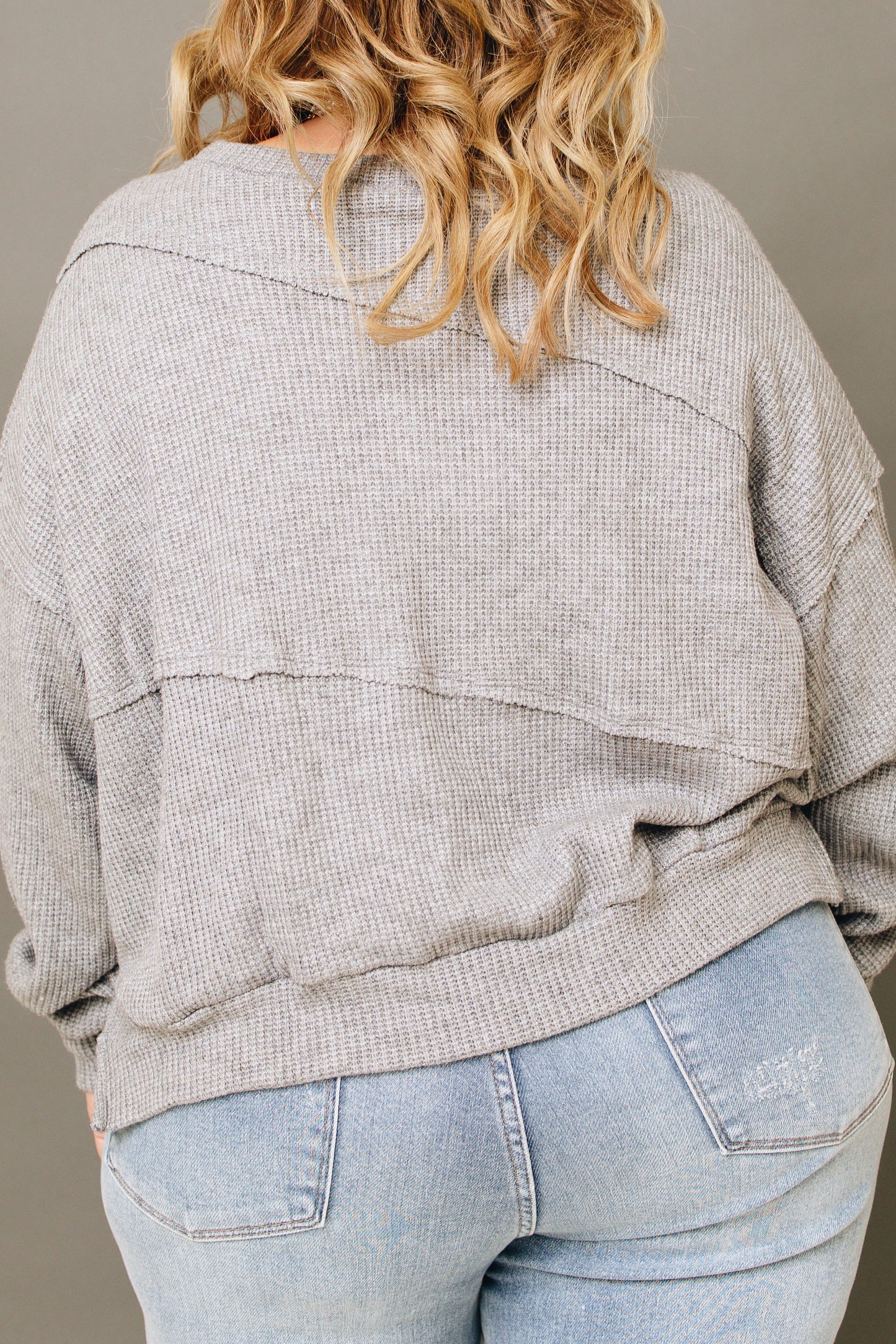 Crafted Tilt Sweater Top (S-L)