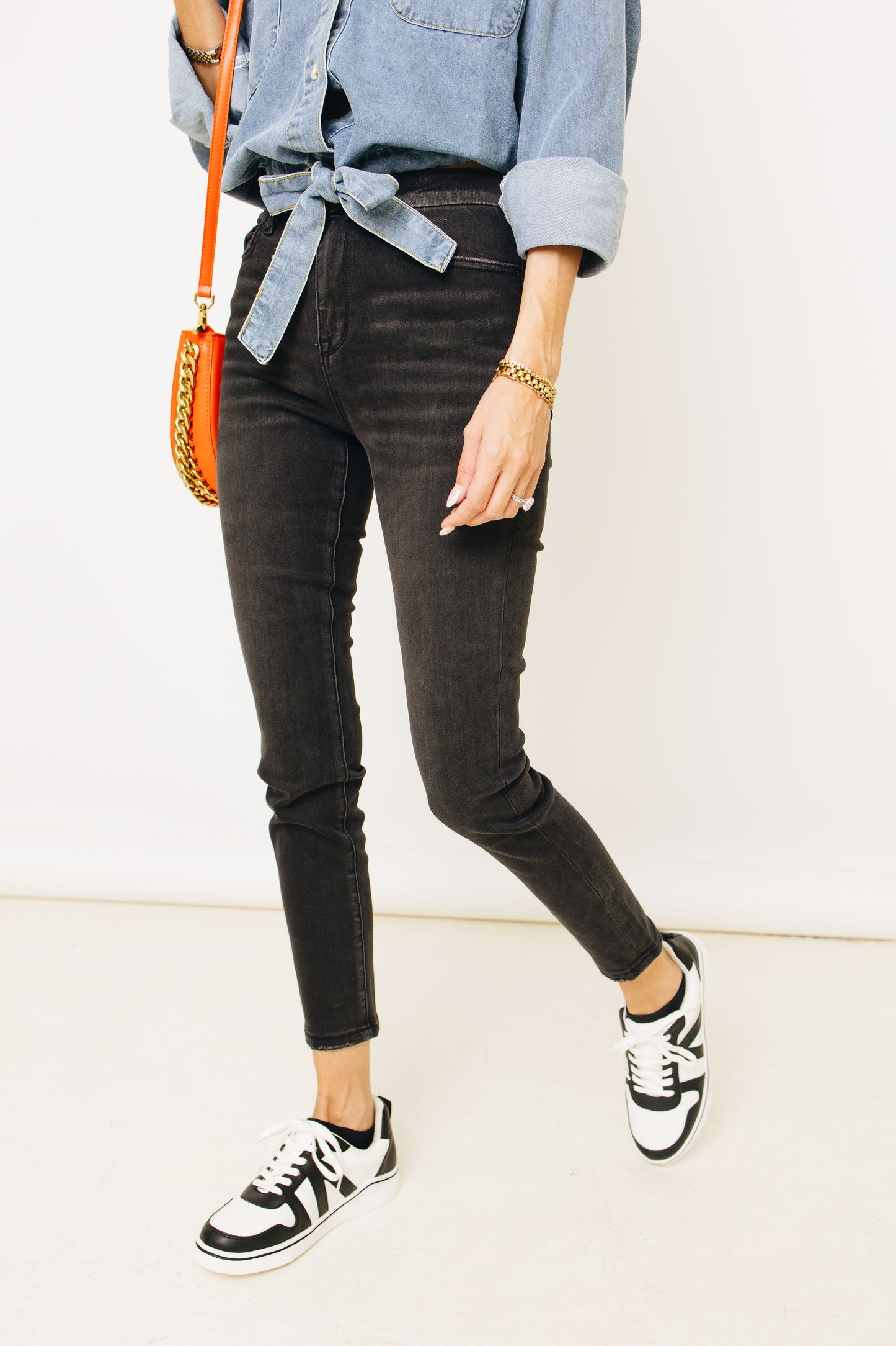 Mica Denim - Jet-Set Black Skinny Jeans (0-22W)