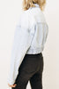 Mica Denim - Short And Sweet Crop Denim Jacket (S-XL)