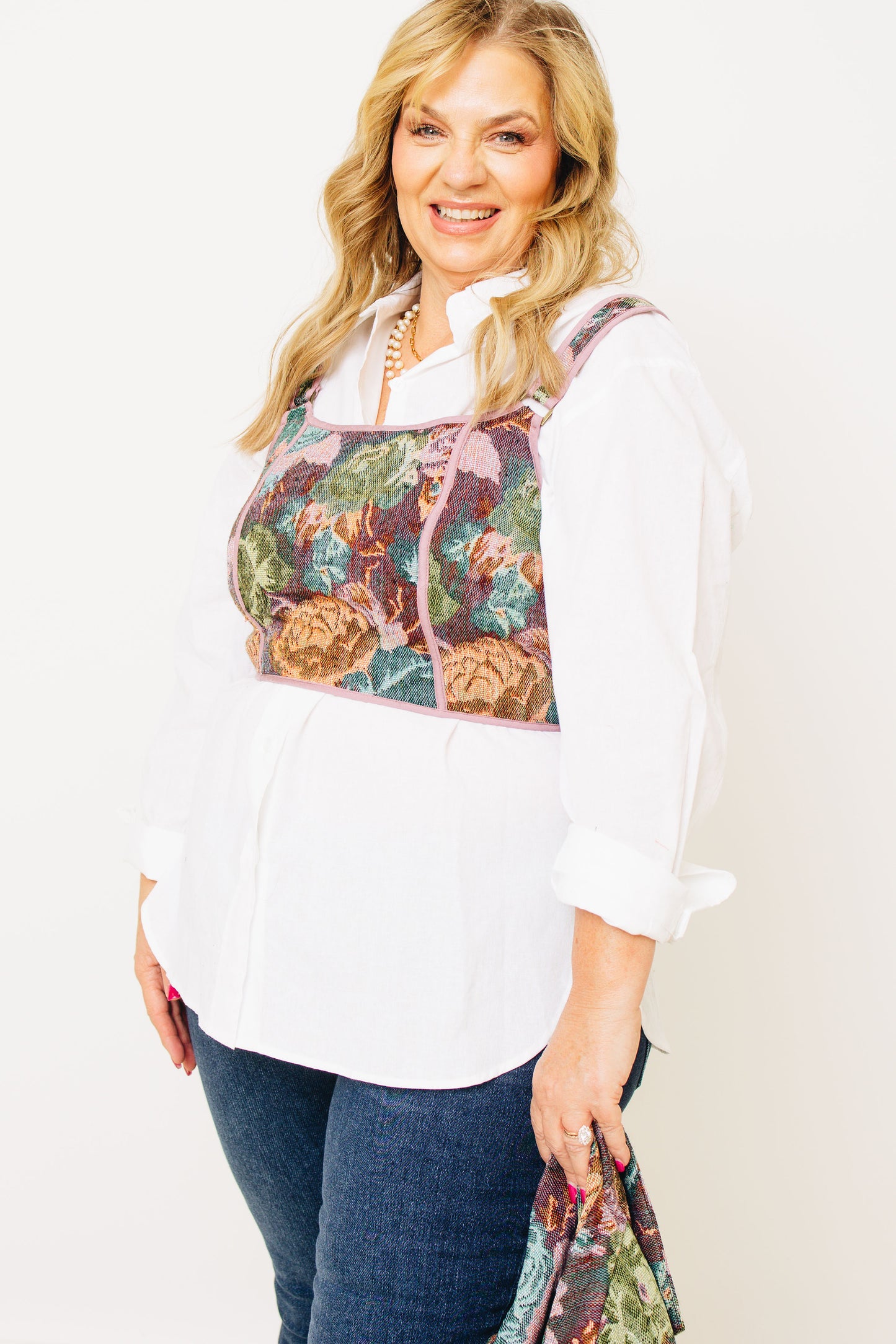Ivy Exclusive - Nana's Tapestry Corset Top (S-3XL)