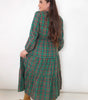 Blitzen Plaid Button Down Dress (XS-3XL)