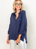 Joy Classic Linen Blend Button Down Top (S-L)