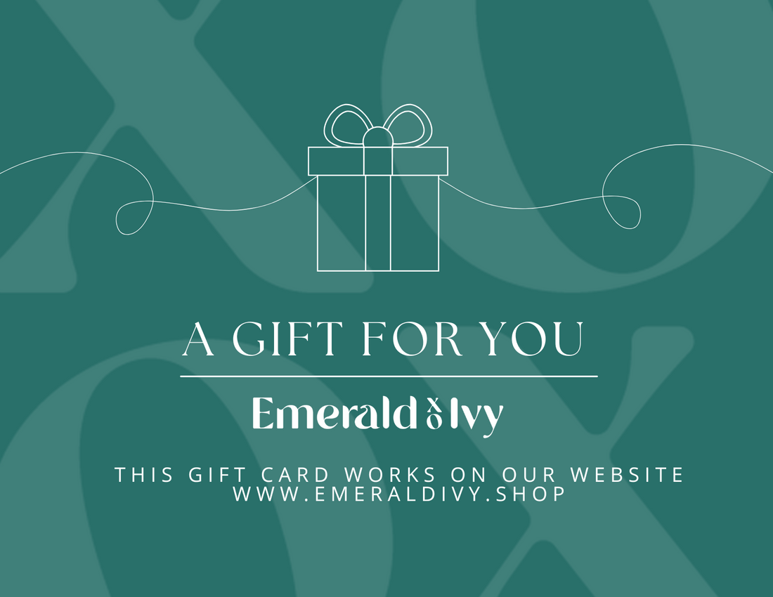 Emerald XO Ivy WEBSITE Gift Card