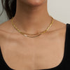 Pre-sale - Waterproof Herringbone Layered Necklace