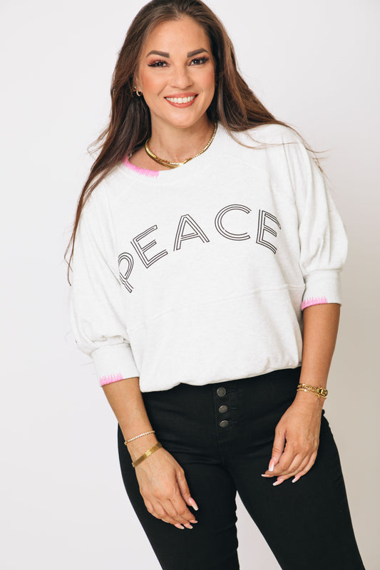 The Peace Sweatshirt (S-L)