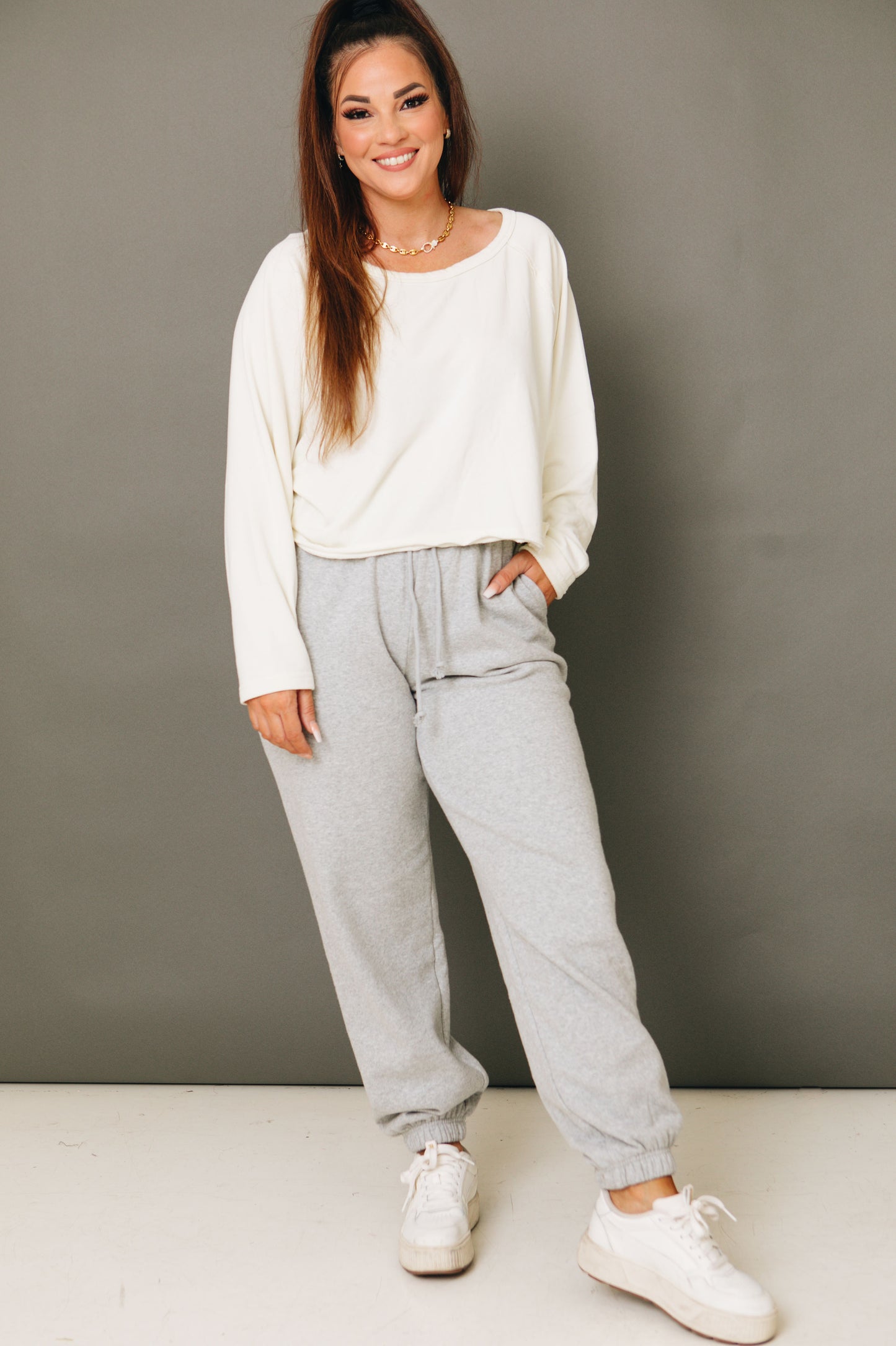 Your Most Favorite Sweats - Casual High-Waist Drawstring Sweats (S-L)