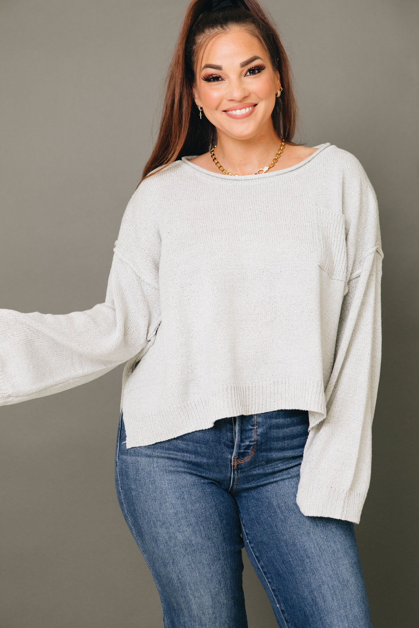 UrbanEase Textured Pullover Sweater(S-3XL)