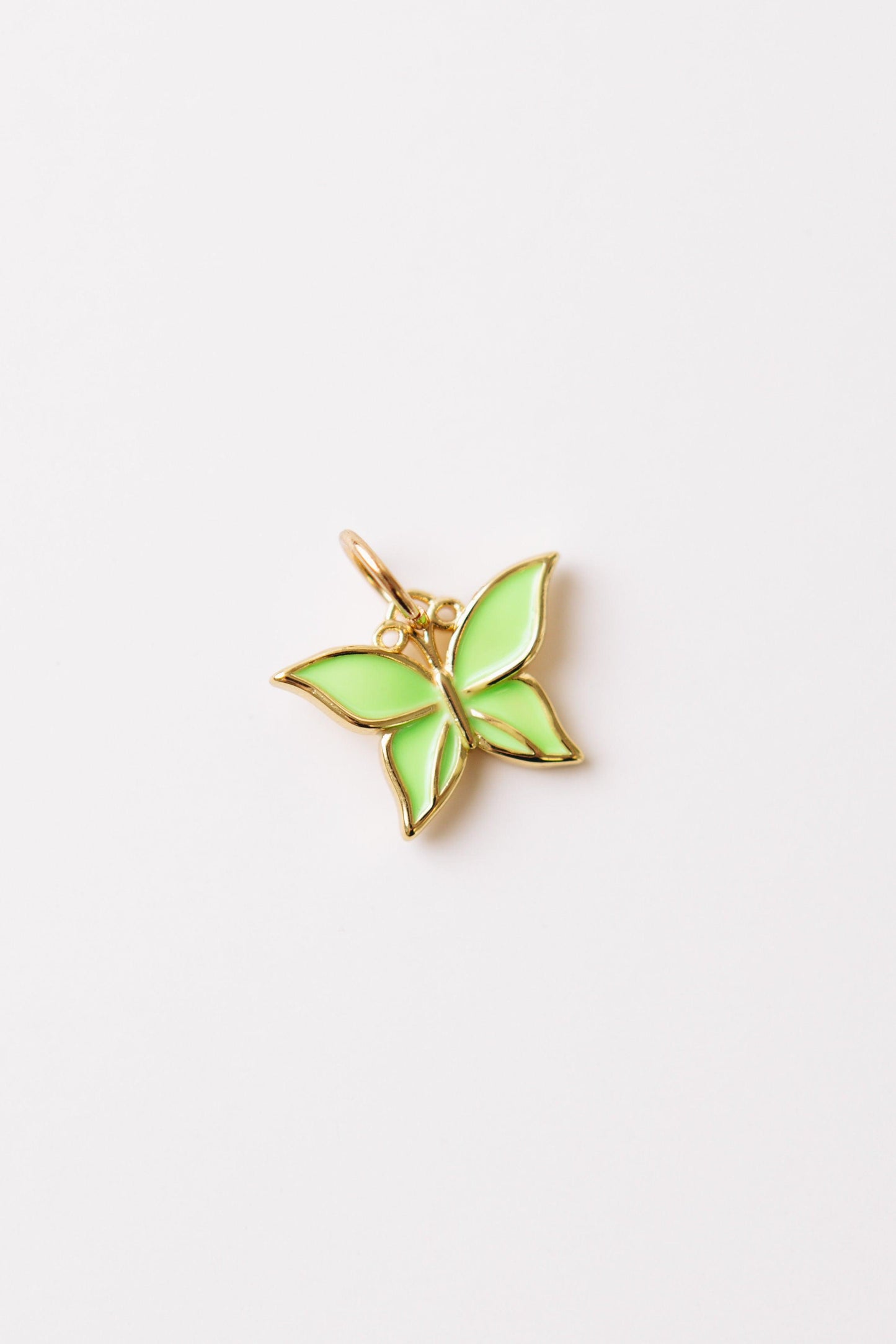 Oak & Ivy - Enamel Butterfly Pendant