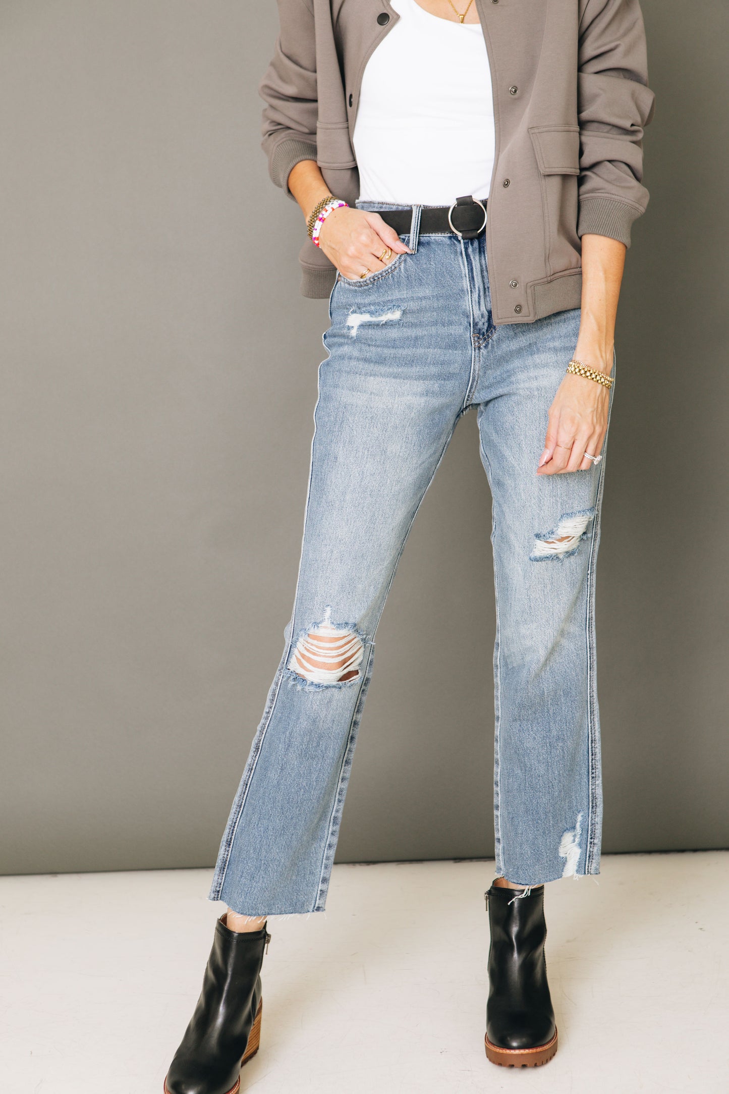 Judy Blue - Triple Diamond Rigid Magic Straight Jeans (0-24W)
