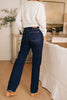 Judy Blue - Wrangle Supreme Straight Leg Dark Wash Jeans (0-24W)