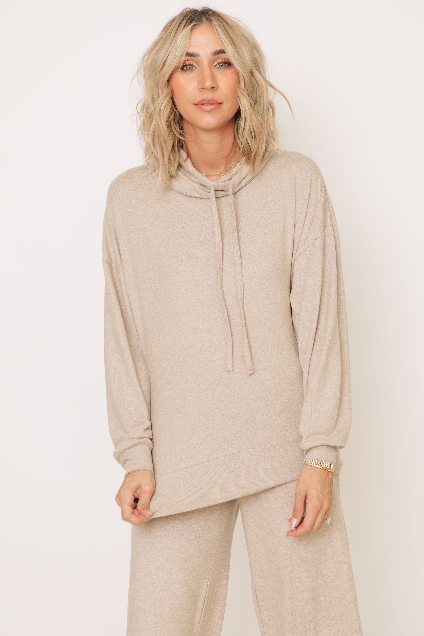Amber Glow Brushed Lounge Pullover (S-L)