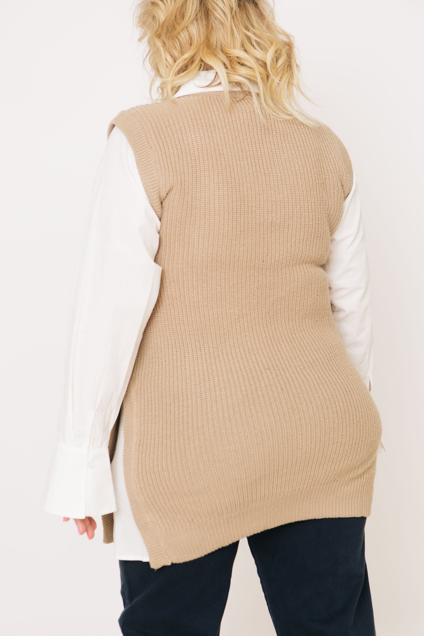 Layered  Elegance Sweater Dress (S-L)
