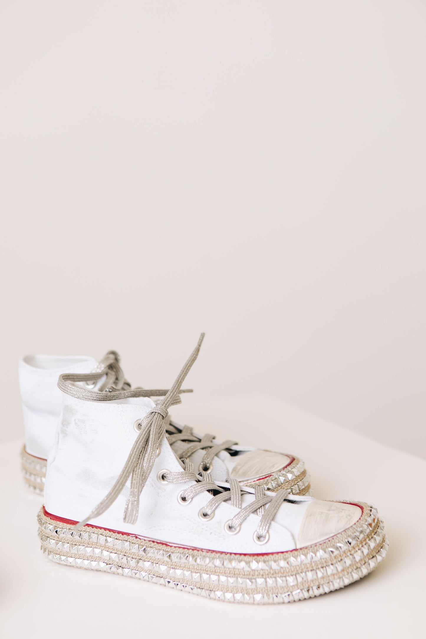 Studded Chuck High Top Sneakers