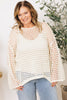 Long Sleeve Solid Knit Sweater (S-3XL)