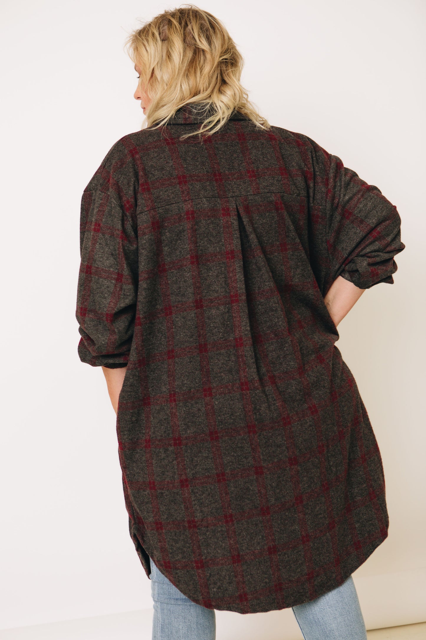 RESTOCKED  8/30 - Rustic Harvest Button Down Maxi Shacket (S-L)