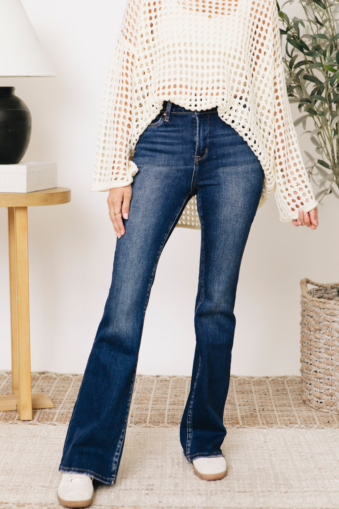 RESTOCKED: Miss New Booty High Rise Flare Jeans (0-22W)