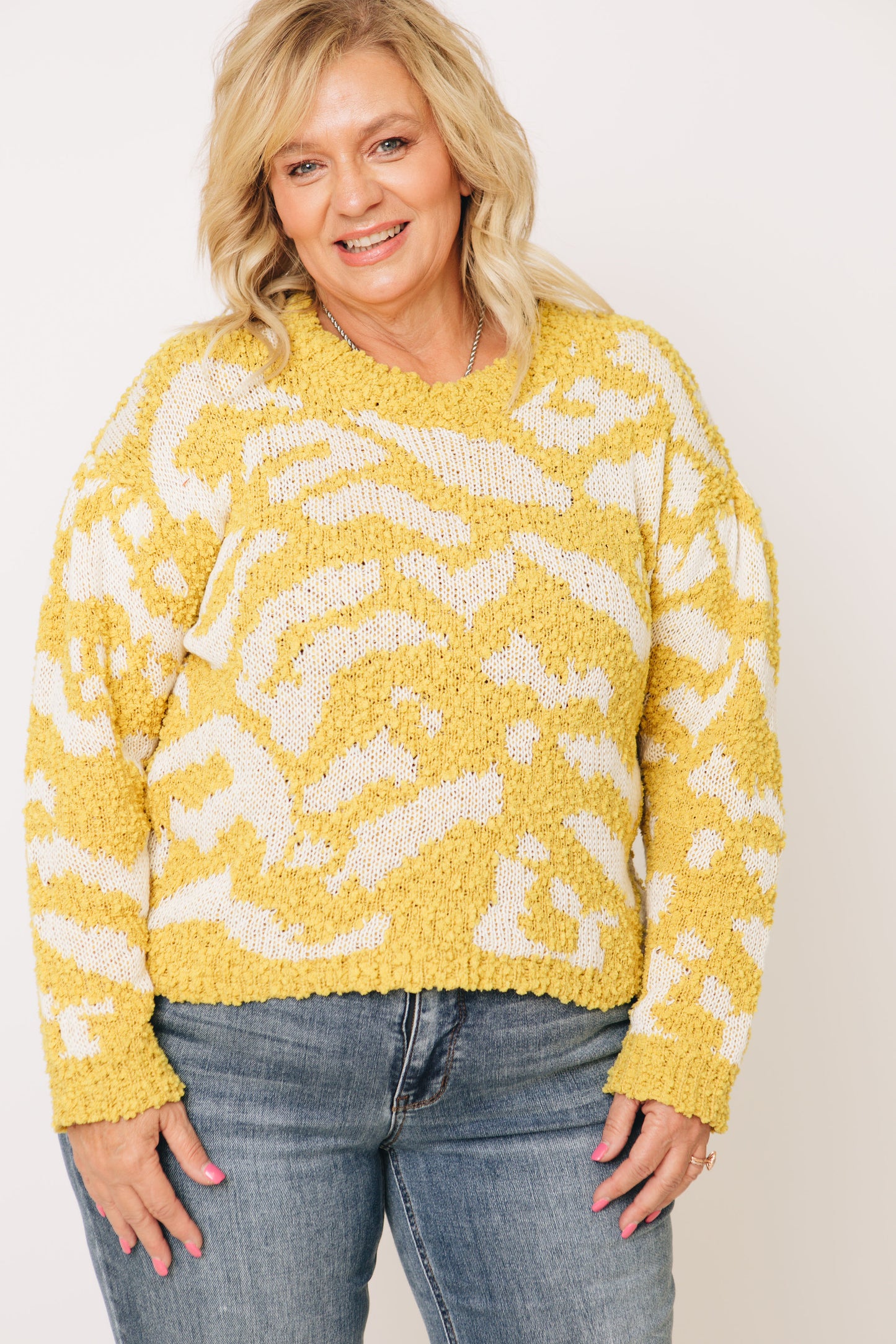Woven Whimsy Pullover Sweater (S-3XL)