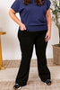 Miss V Crossover Flared Pants (S-3XL)