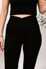 Miss V Crossover Flared Pants (S-3XL)