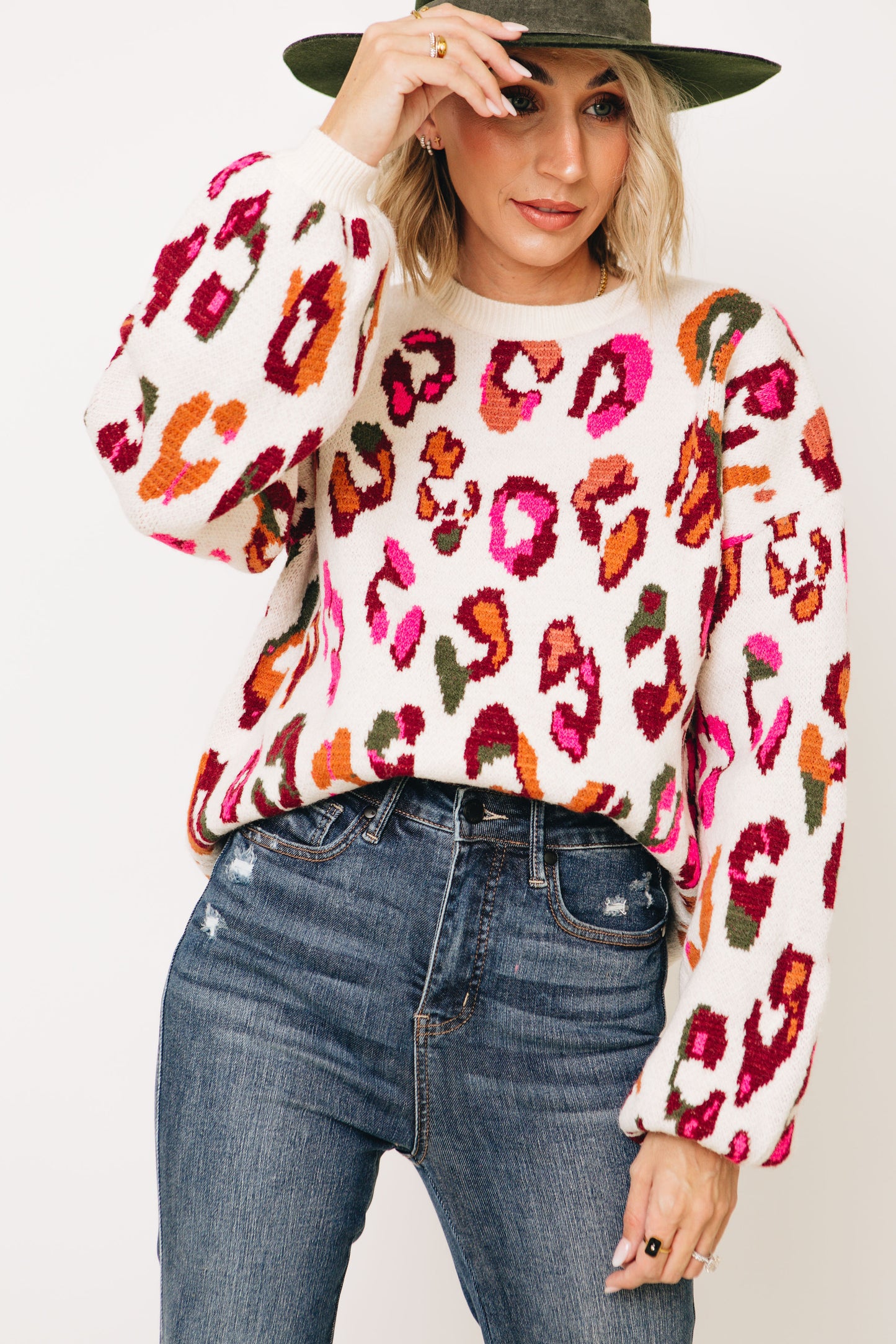Wild Leopard print Sweater (S-L)