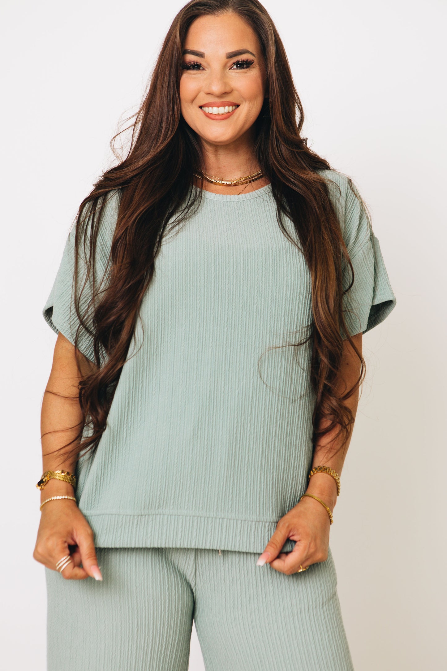 Sienna - Super SOFT Ribbed Knit Top (Part of Set S-3XL)