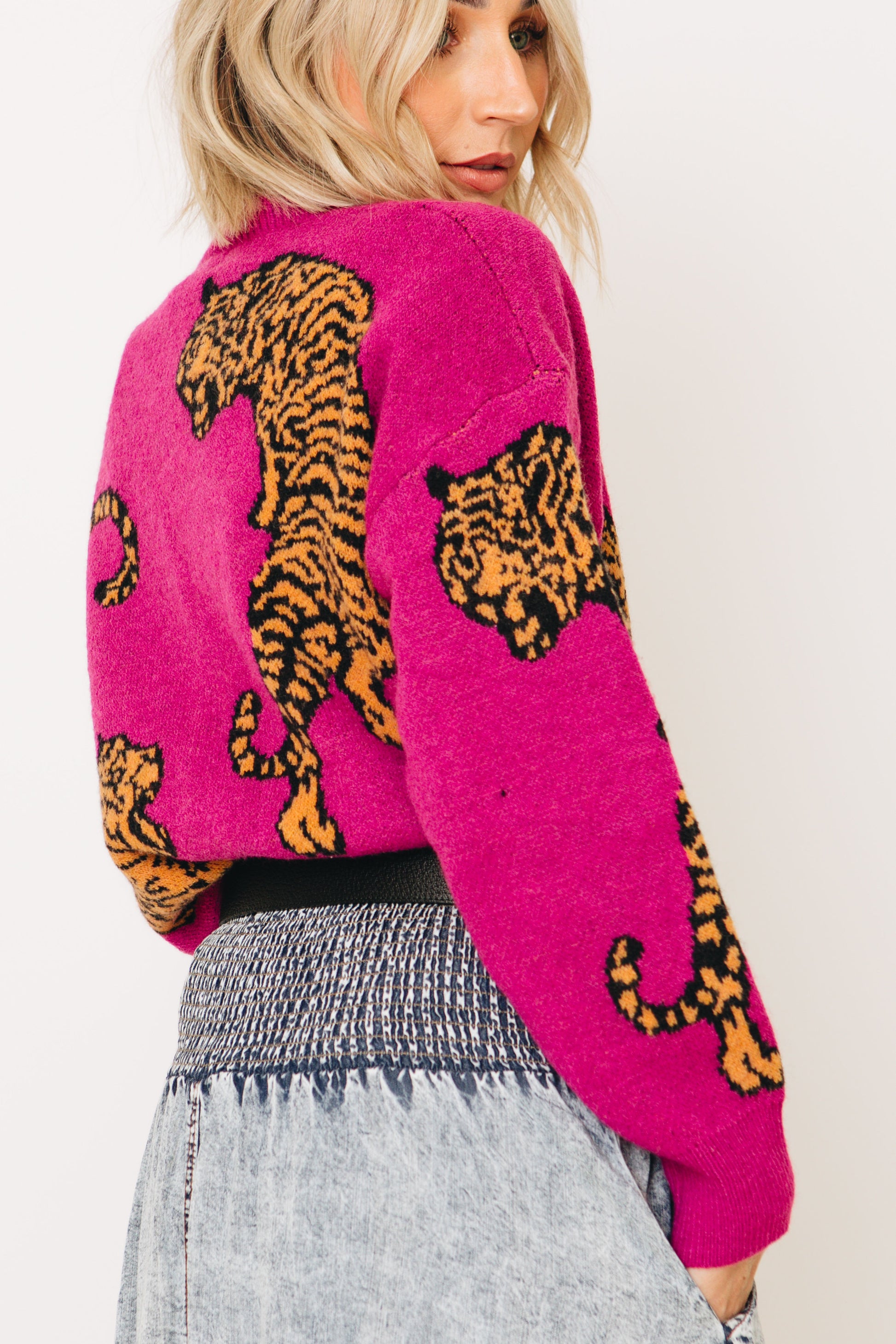 Tiger Pattern Sweater