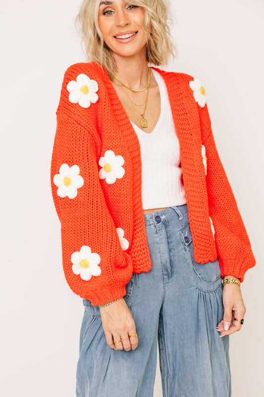 Ivy Exclusive - Pocket Full of Daisies Cardigan (S-3XL)