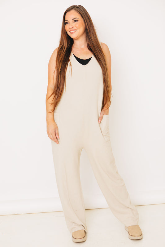 More of Me Mineral Washed Lounge Jumpsuit (S-L)