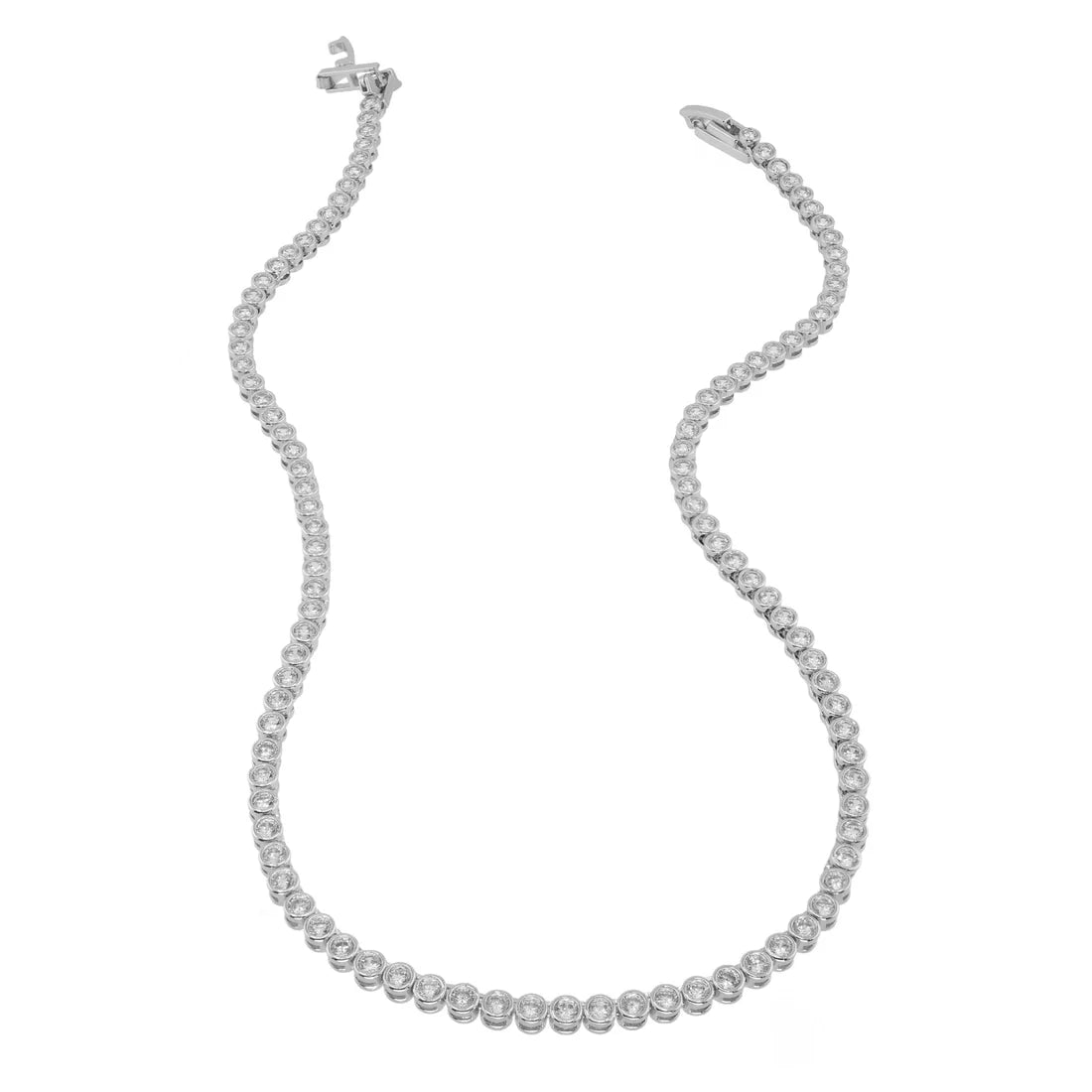 Pre-sale - Silver Diamond Tennis Necklace