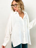 Joy Classic Linen Blend Button Down Top (S-L)