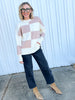 Louis The Large Checkered Long Sleeve Sweater (S-2XL)