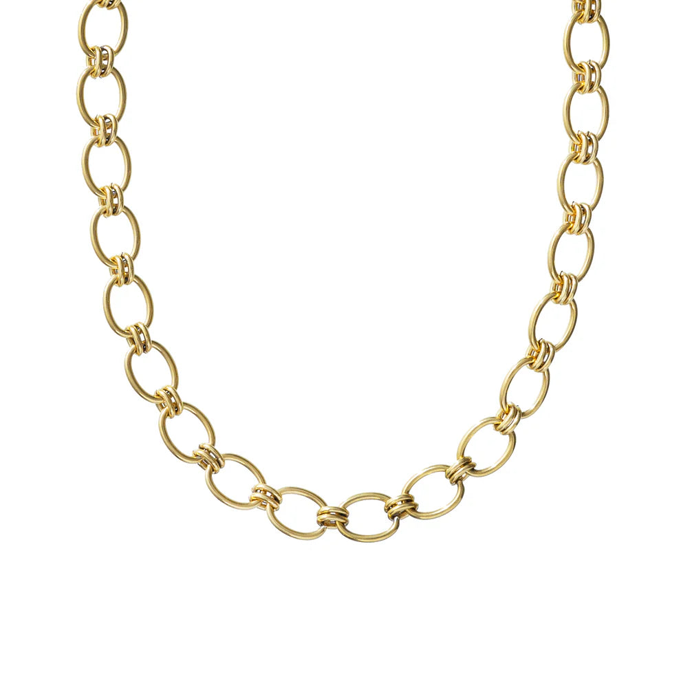 Pre-sale - Waterproof Chunky Oval Necklace