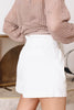 Arianna Paperbag Stretchy Denim Shorts (XS-3XL)