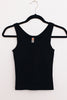 Classic Seamless Ribbed Tank Top (S-L)
