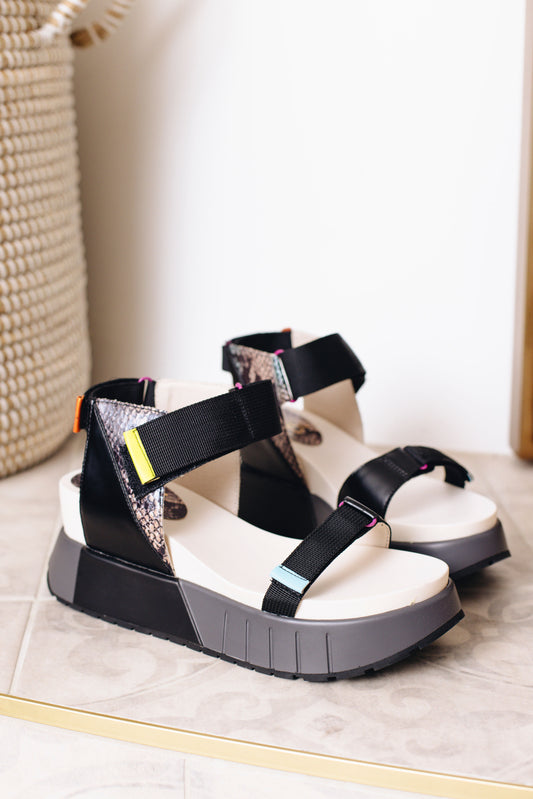 KB Shoes - Sporty Velcro Wedge