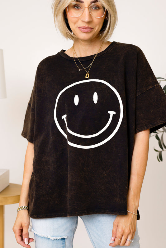 RESTOCKED- Radiant Smile Washed T-Shirt (S-3XL)