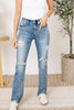 Judy Blue - Destroy Straight Mid- Rise Jeans (0-24W)