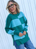 Louis The Large Checkered Long Sleeve Sweater (S-2XL)