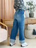 Pre-order for 12/12/24 She's a Lady Cuffed Leg High Rise Jeans with Hidden Button (0-15)