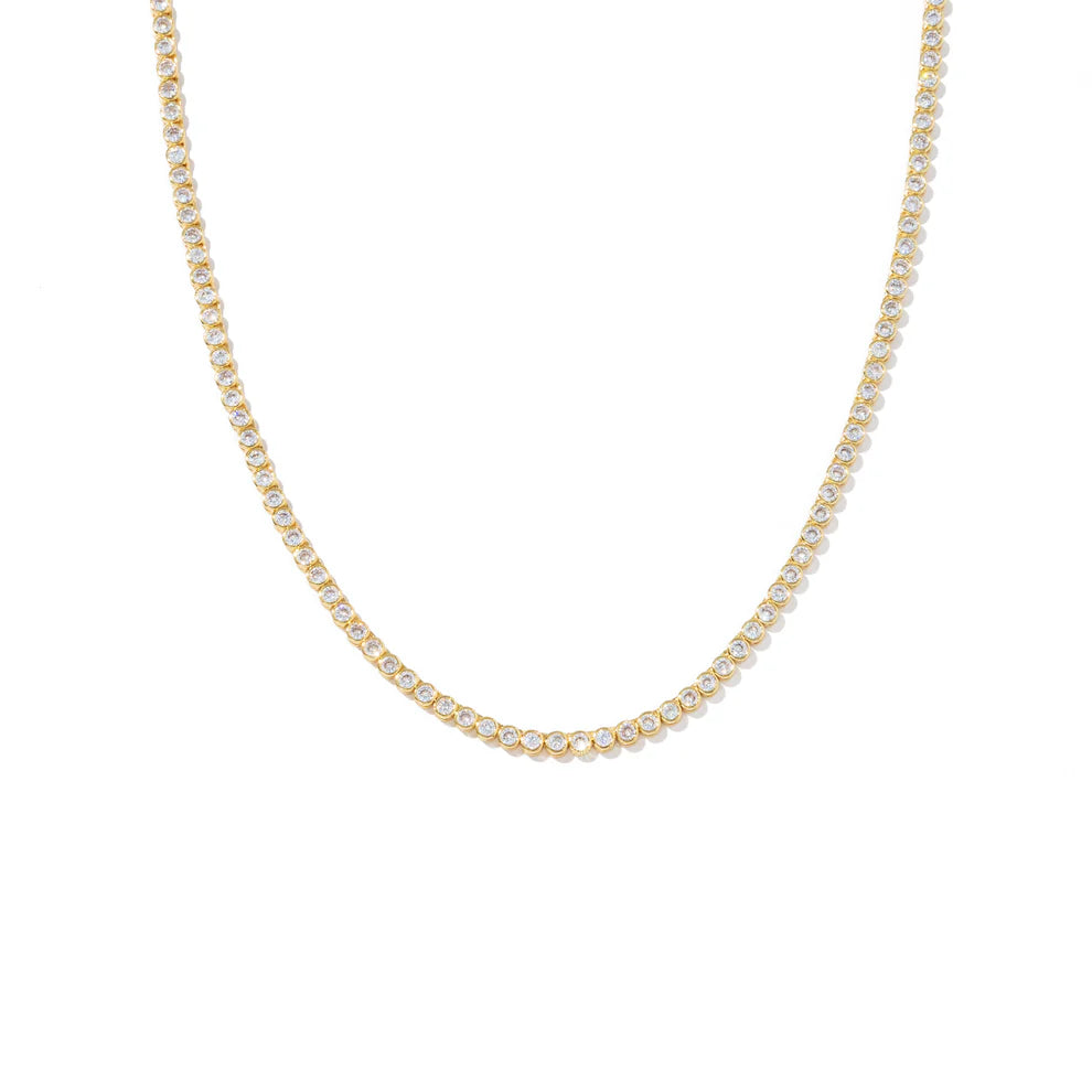 Pre-sale - Gold Diamond Tennis Necklace