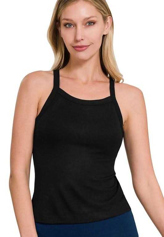 Doorbuster - Ribbed Soft Rayon Cami (XS-XL)