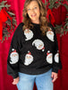 Happy Santa Pullover Sweatshirt S-2xl