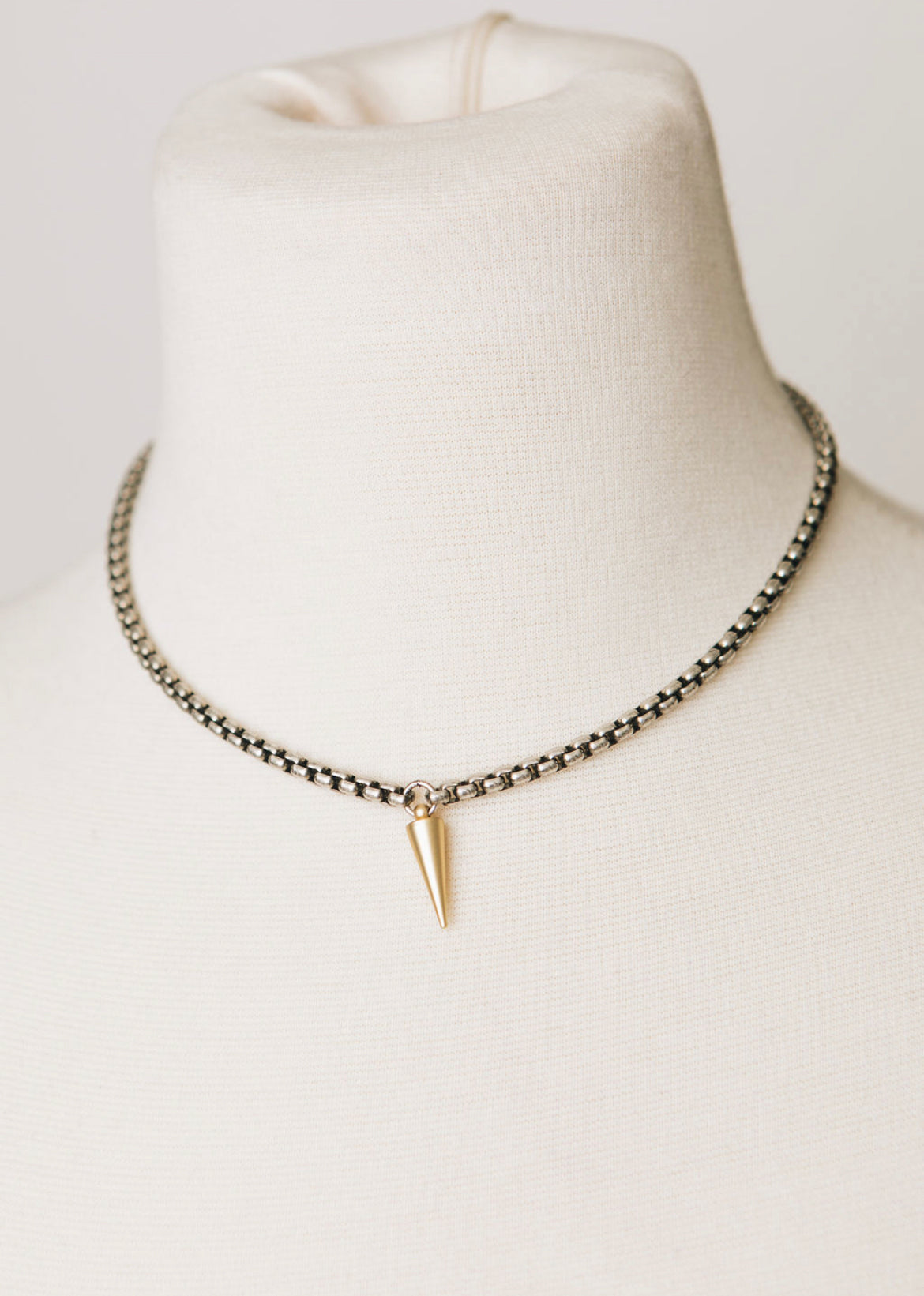Spano - Necklace with Spike Drop