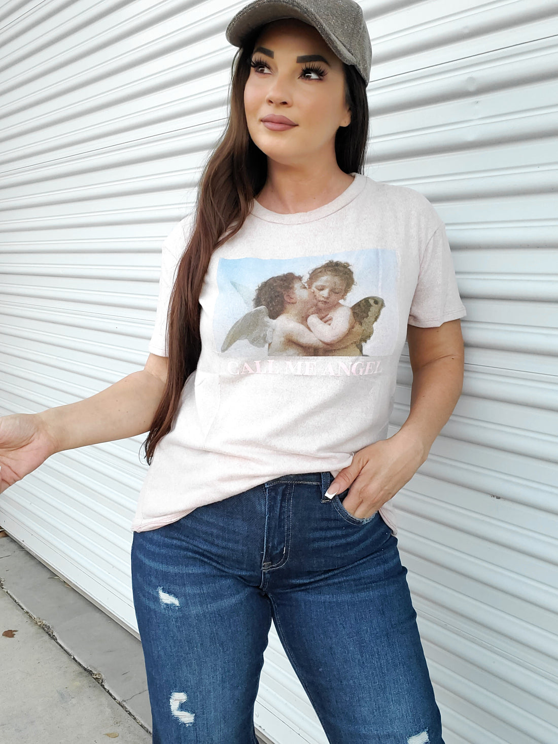 Call Me Angel  Graphic Tee (S-L)