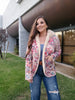 Garden Candy Printed Long Sleeve Hooded Jacket (S-XL)